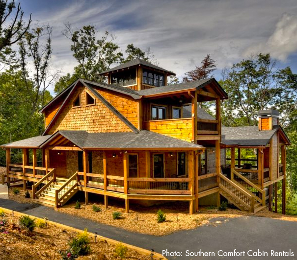 Rental cabin in Blue Ridge, GA, by Southern Comfort Cabin Rentals
