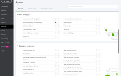 QuickBooks Tip #2: Pull Reports for Quick Info