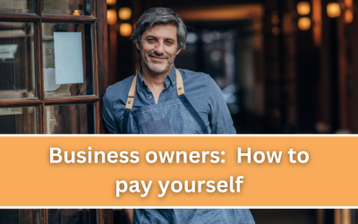 Business Owners: How should you pay yourself?